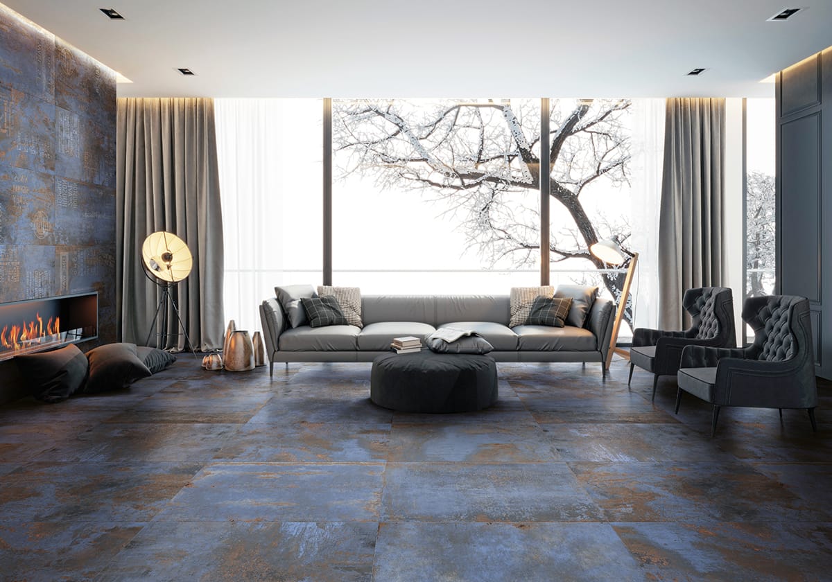 60x60 FLATIKER BLEU RECTIFIE /m² – Image 2