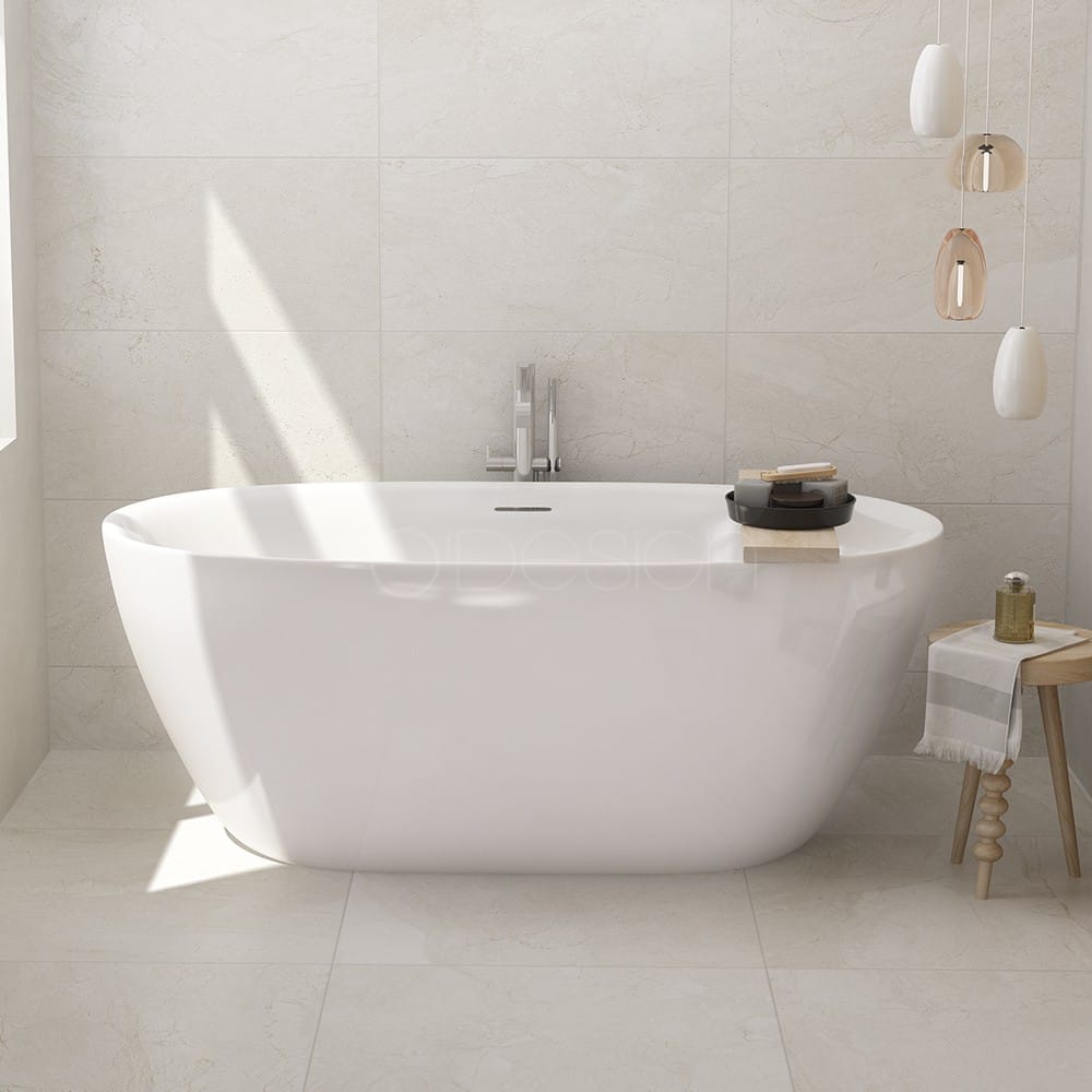 BAIGNOIRE ILOT MAIA BLANC BRILLANT
