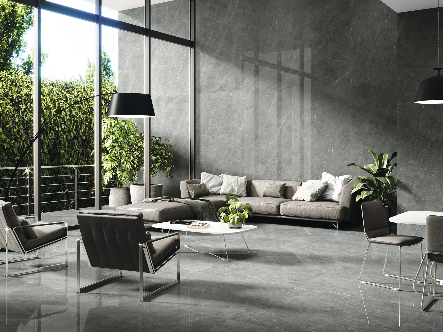80x80 TESSIDRESA GREY POLI RECTIFIE /m² – Image 2