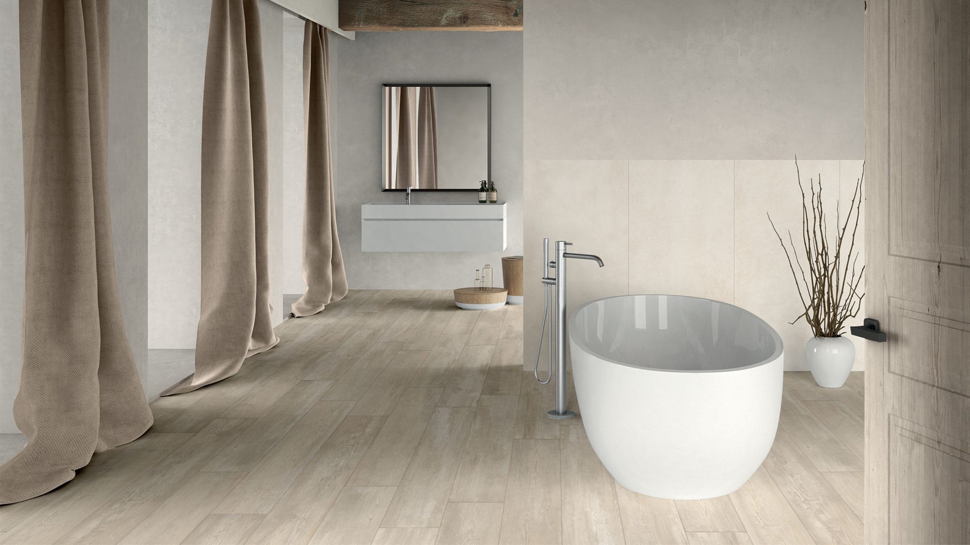 30x60 ABSOLUNER CEMENT WHITE REC /m² – Image 2