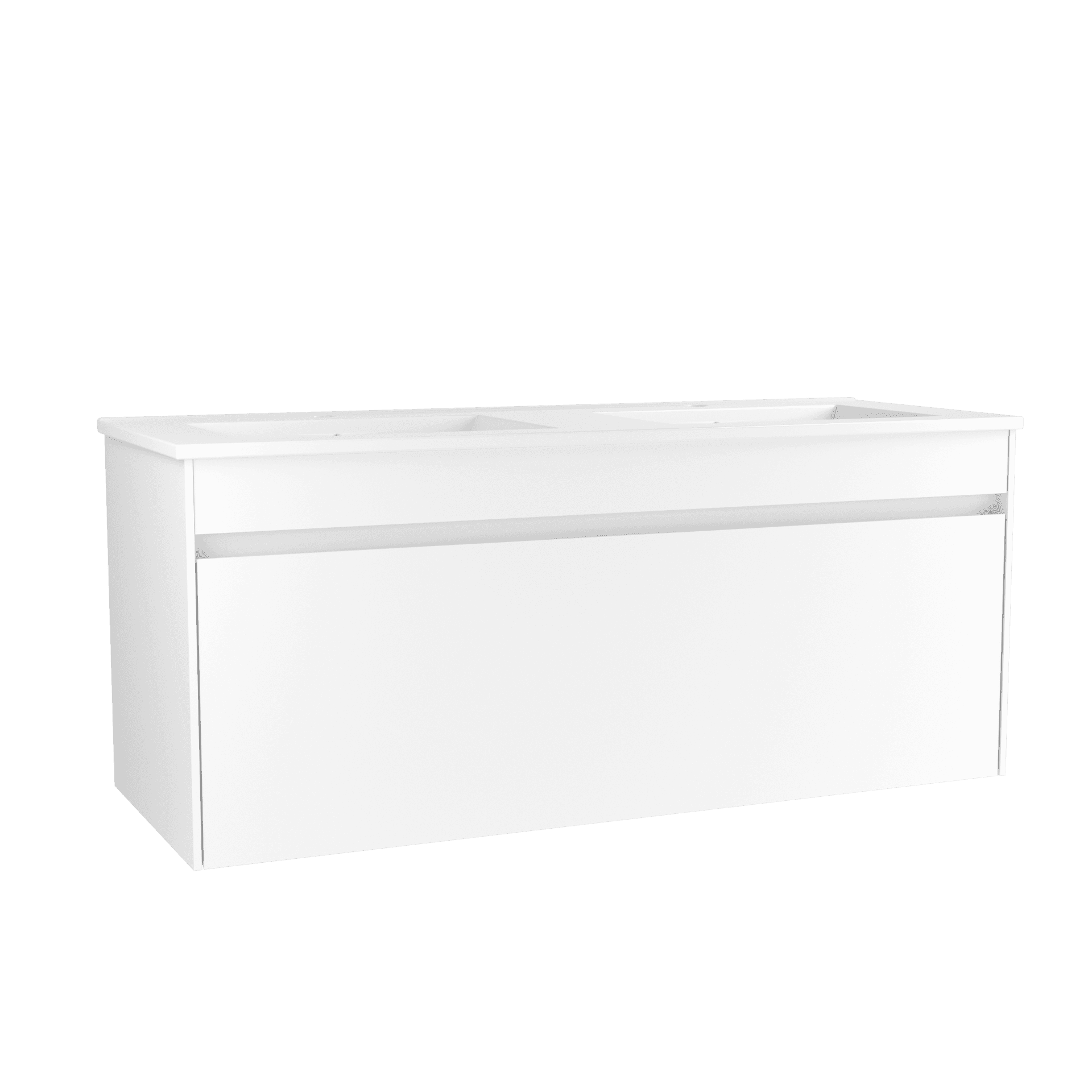 MEUBLE AGATE BLANC BRILLANT 1200