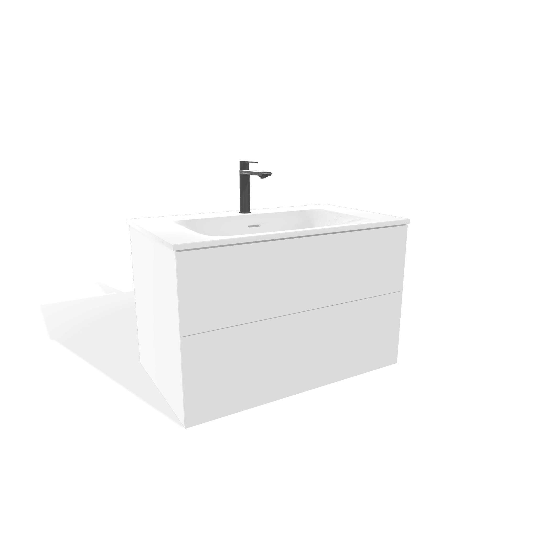 MEUBLE FUJI BLANC CRAIE 800