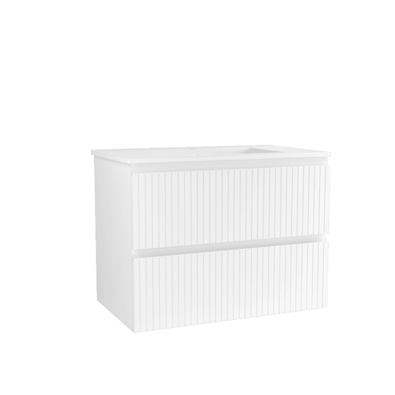 MEUBLE GAROS 800 BLANC BRILLANT