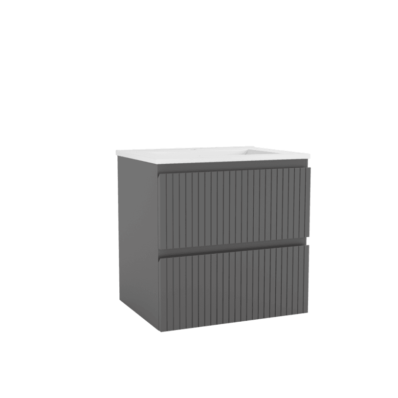 MEUBLE GAROS 600 GRIS ORAGE BRILLANT