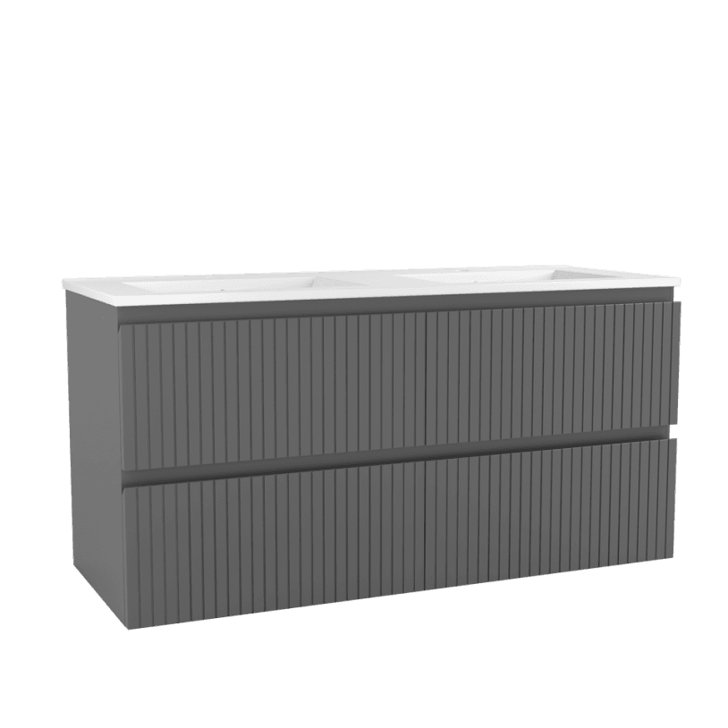 MEUBLE GAROS 1200 GRIS ORAGE BRILLANT