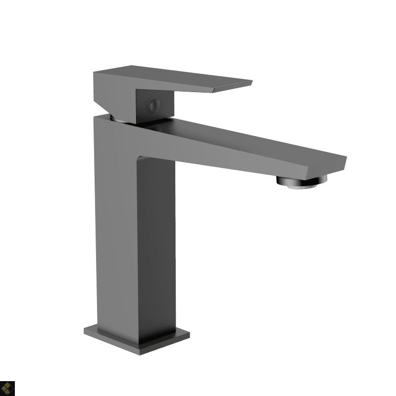 MITIGEUR LAVABO GRAFIK GUN MAT PVD