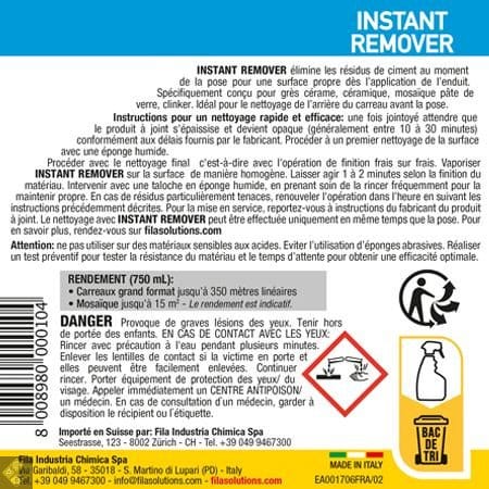 FILA - INSTANT REMOVER 750ml – Image 2