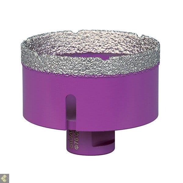 Sidamo - Trépan diamant M14 D. 68 mm à sec