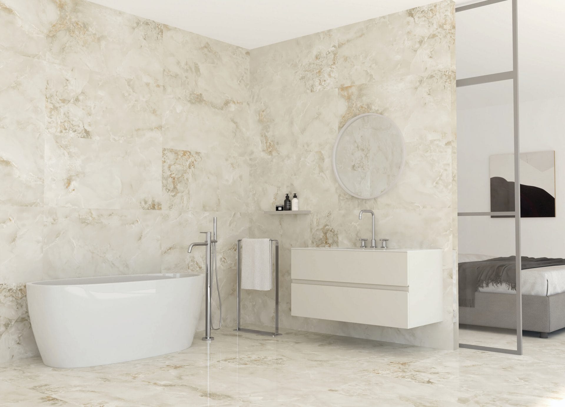 60x120 RAPSODRESA CREAM POLI RECTIFIE / m² – Image 2