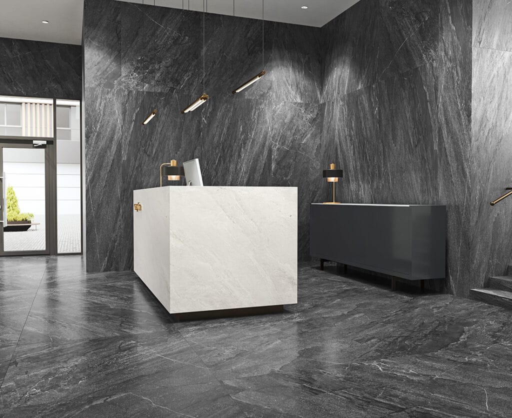 60x60 AGATHOKER ANTHRACITE RECTIFIE /m² – Image 2