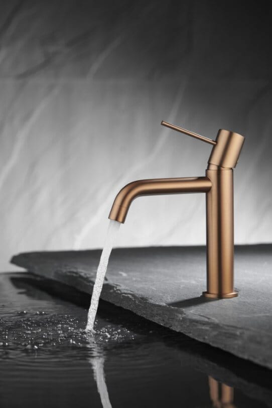 MITIGEUR LAVABO GALA CUIVRE BROSSE – Image 5