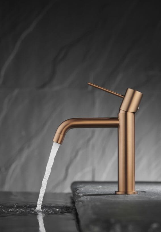 MITIGEUR LAVABO GALA CUIVRE BROSSE – Image 2