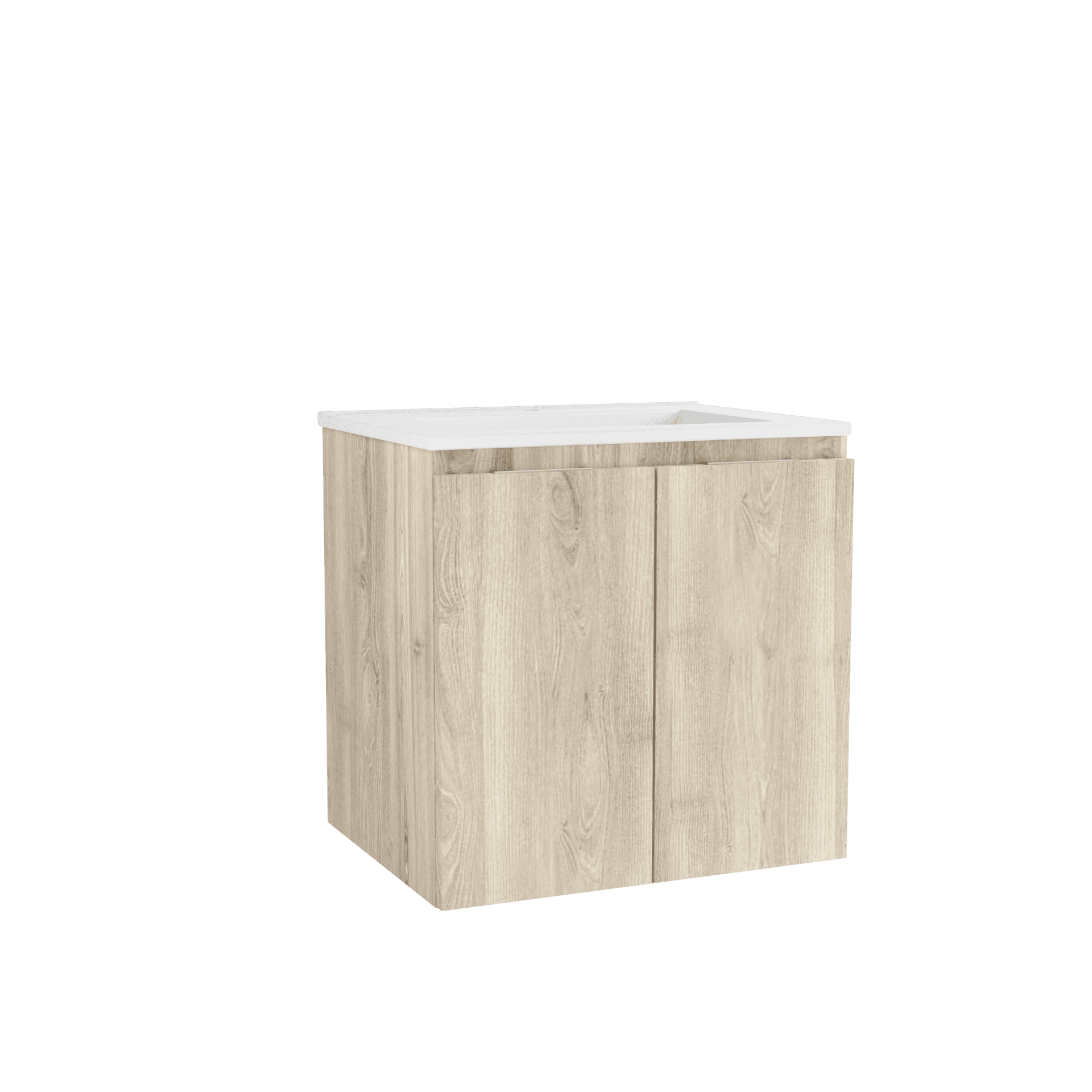 MEUBLE CITY CHENE CLAIR 600 AVEC PORTE