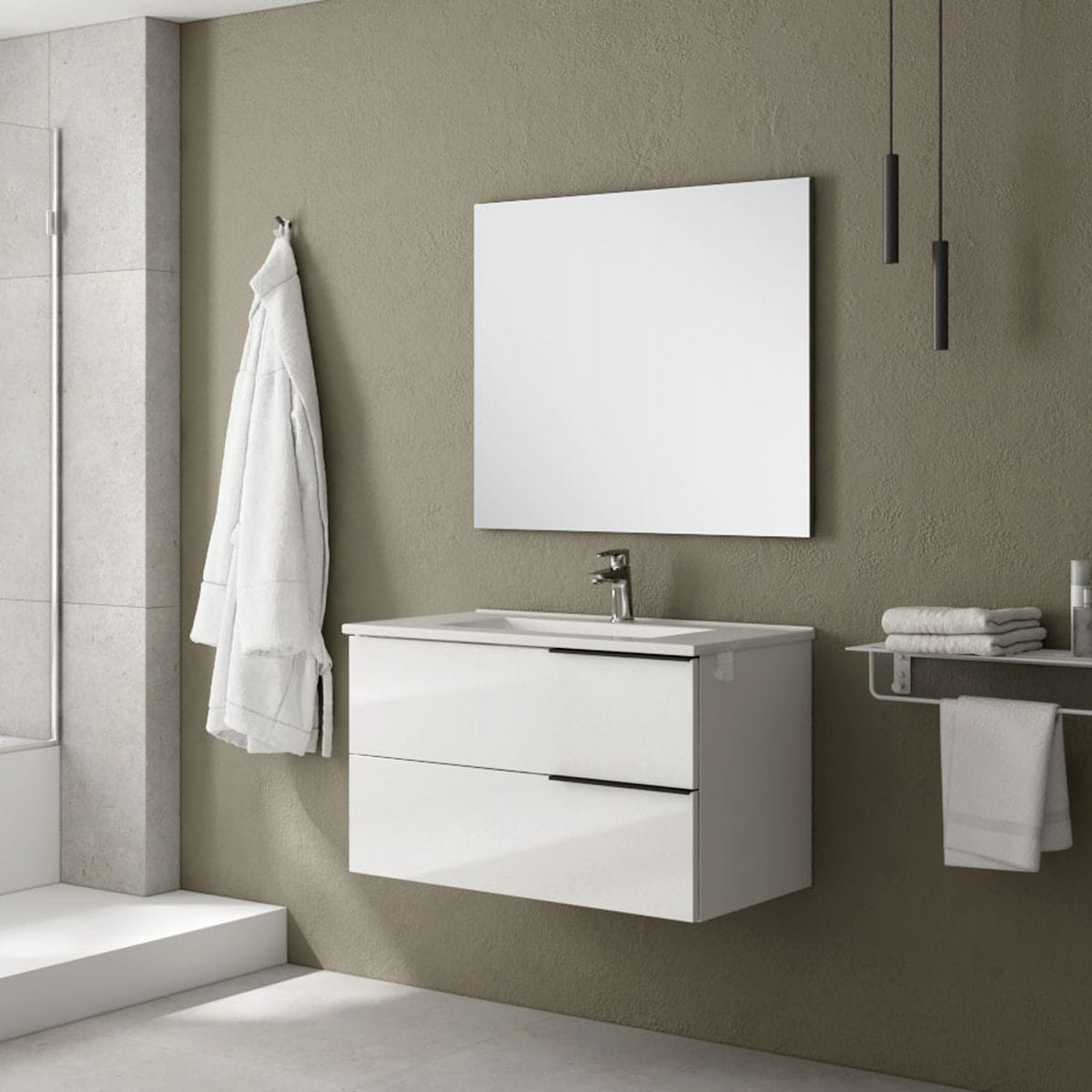 MEUBLE CELTIC BLANC BRILLANT 800 – Image 2