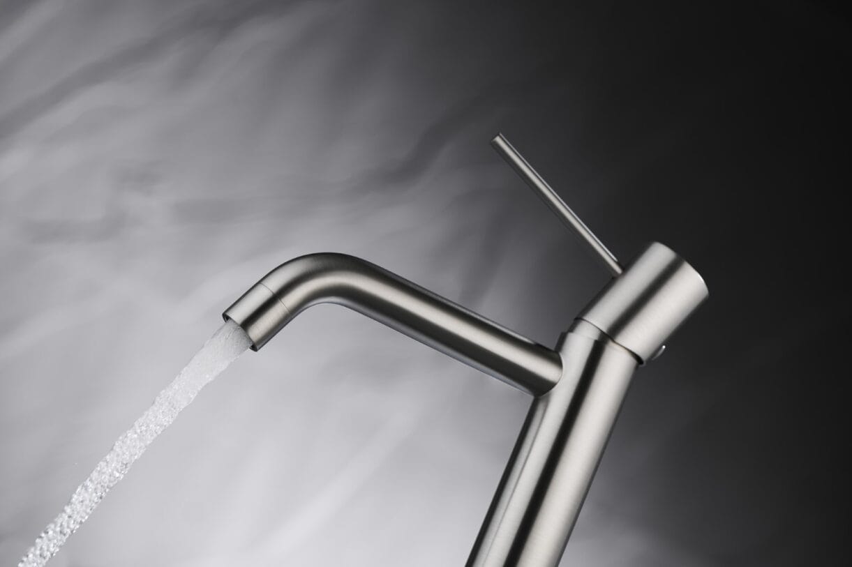 MITIGEUR LAVABO GALA NICKEL BROSSE – Image 4