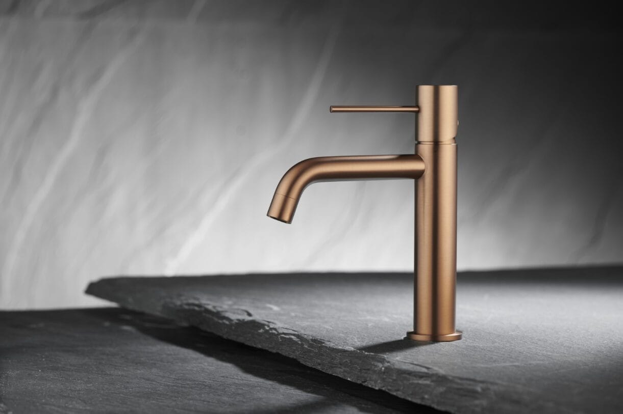 MITIGEUR LAVABO GALA CUIVRE BROSSE – Image 4