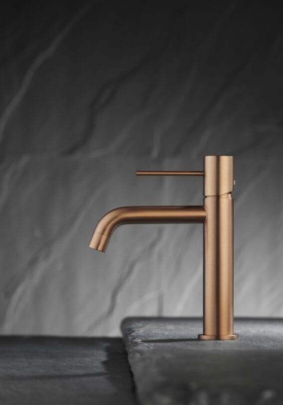 MITIGEUR LAVABO GALA CUIVRE BROSSE – Image 3