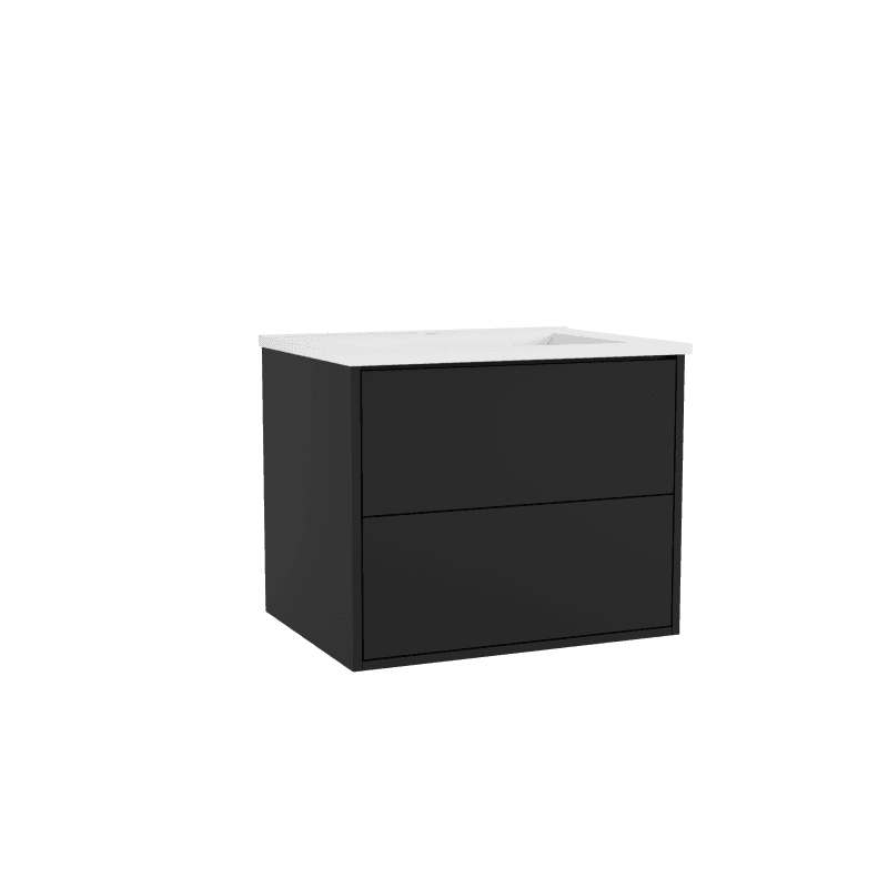 MEUBLE GAMMA 600 MM NOIR MAT