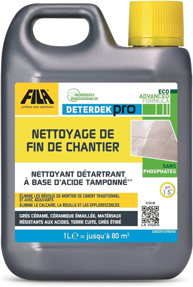 DETERDEK PRO - NETTOYAGE FIN DE CHANTIER FILA 1L