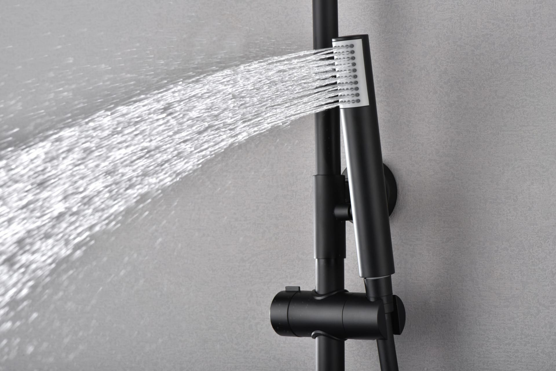 COLONNE DE DOUCHE THERMOSTATIQUE MONZA NOIR MAT – Image 3