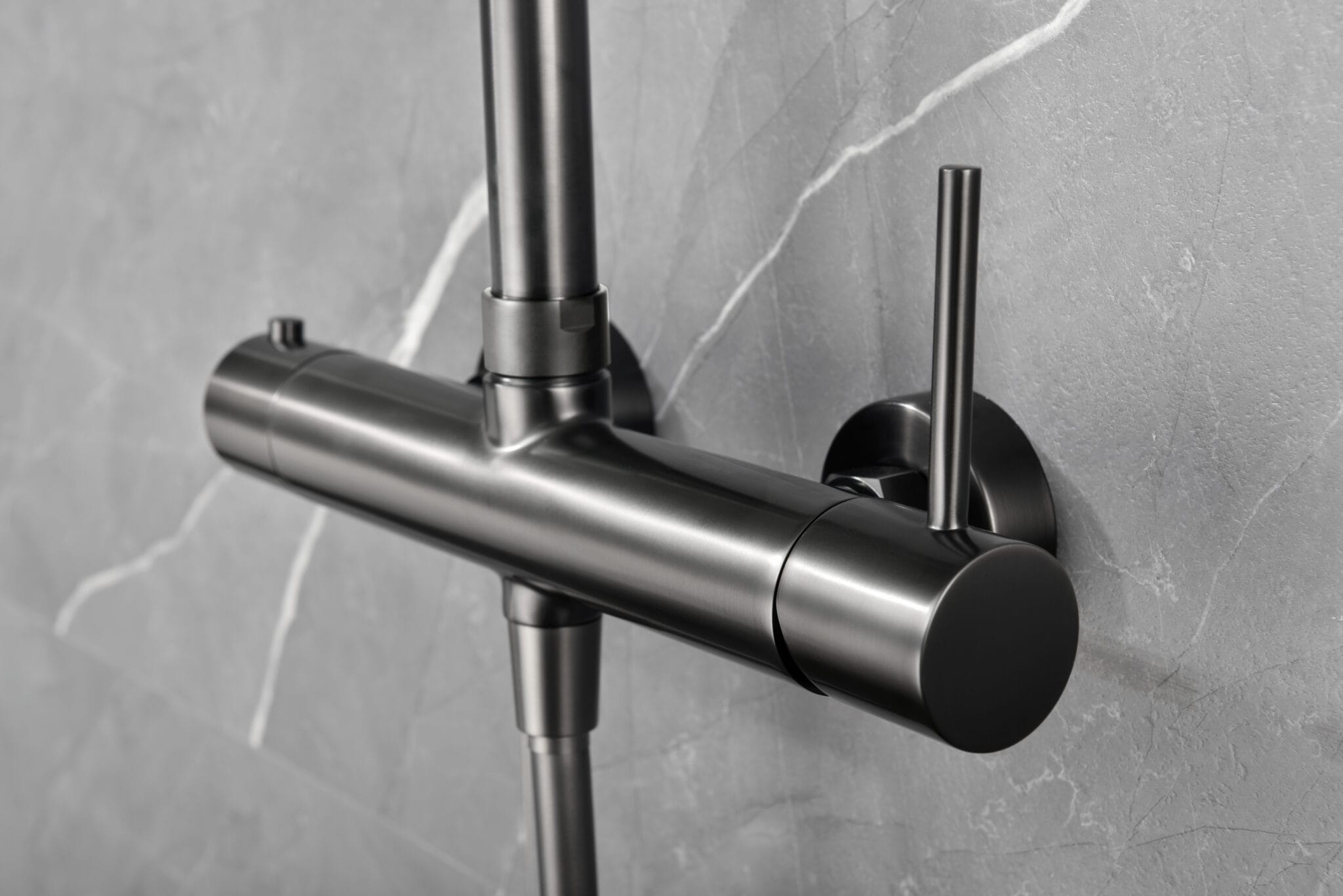 COLONNE DE DOUCHE MONOCOMMANDE MONZA BLACK GUN METAL – Image 3