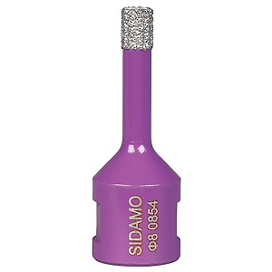 Sidamo – Trépan diamant M14 D. 8mm à sec