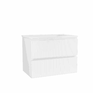 MEUBLE GAROS 800 BLANC BRILLANT