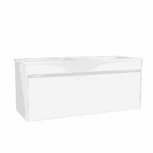 MEUBLE AGATE BLANC BRILLANT 1200