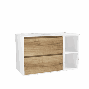 MEUBLE BIRDIE 1000 BLANC