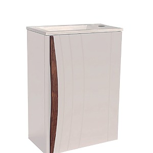 LAVE MAIN DAHLIA BLANC CRAIE LAQUE MAT