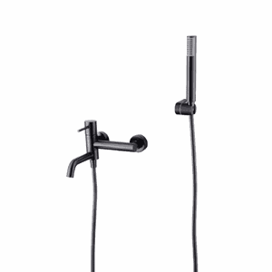 MITIGEUR MONOCOMMANDE BAIN DOUCHE GUN METAL