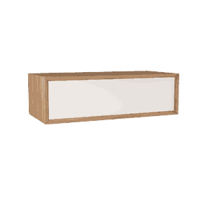 MEUBLE DAKOTA 100CM BLANC CRAIE LAQUE MAT