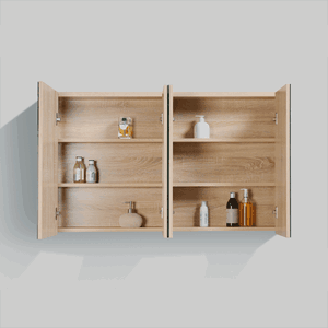 ARMOIRE MIROIR FIDJI CHENE DORÈ 60CM