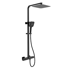 COLONNE DE DOUCHE GRAFIK NOIR MAT