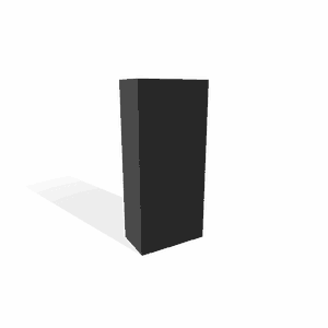 COLONNE FUJI NOIR ABSOLU