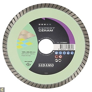 Sidamo – Disque diamant EXPERT CÉRAM D. 125×22,23x7mm