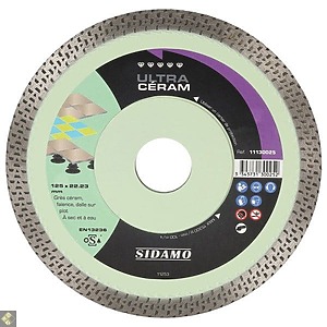 Sidamo – Disque diamant ULTRA CÉRAM D. 115×22,23xH10mm