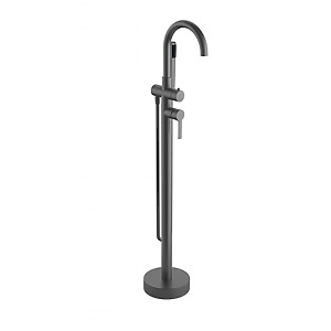 MITIGEUR BAIN/DOUCHE SUR PIED CARBONE PVD