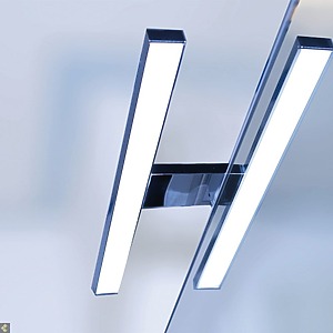 LAMPE LED ALIS 30CM CHROME