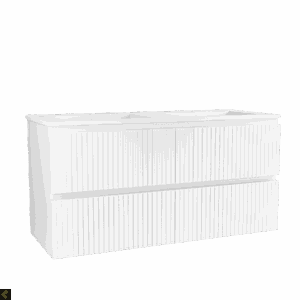 MEUBLE GAROS 1200 BLANC BRILLANT