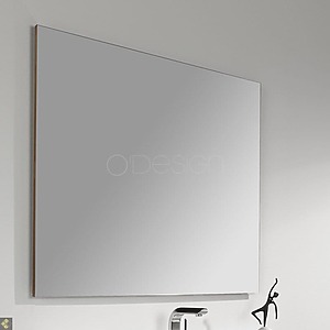 MIROIR DANAE PLAT CONTOURS IROKO 90CM