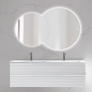 MIROIR GROOVE DOUBLE RONDS