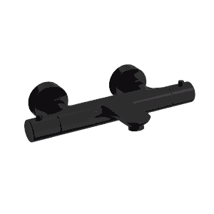 MITIGEUR THERMOSTATIQUE BAIN DOUCHE GALA NOIR MAT