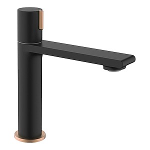 MITIGEUR LAVABO FIGARO NOIR MAT PROGRESSIF