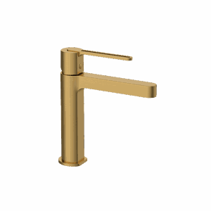 MITIGEUR LAVABO HANAE OR BROSSE