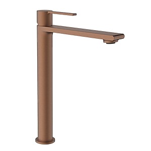 MITIGEUR LAVABO FIGARO CUIVRE BROSSE HAUT