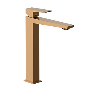 MITIGEUR LAVABO GRAFIK CUIVRE BROSSE PVD HAUT