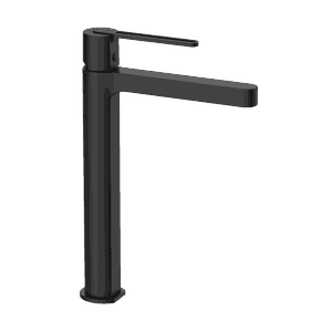 MITIGEUR LAVABO HANAE HAUT NOIR MAT