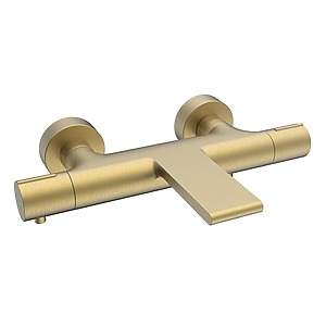 MITIGEUR BAIN/DOUCHE FIGARO OR BROSSE PVD