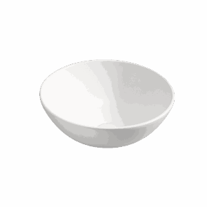 VASQUE A POSER EN CERAMIQUE COCOON BLANC BRILLANT